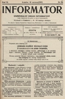 Informator : uniwersalny organ informacyjny. 1912, nr 17