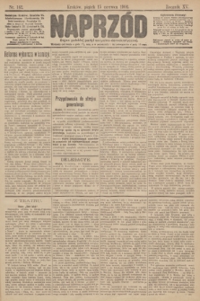 Naprzód : organ polskiej partyi socyalno demokratycznej. 1906, nr 162