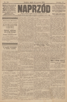 Naprzód : organ polskiej partyi socyalno demokratycznej. 1906, nr 169