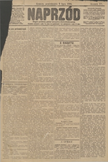 Naprzód : organ polskiej partyi socyalno demokratycznej. 1906, nr 186