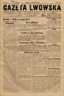 Gazeta Lwowska. 1930, nr 83