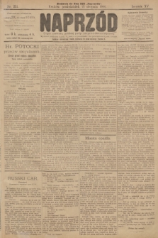 Naprzód : organ polskiej partyi socyalno demokratycznej. 1906, nr 221