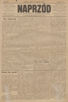 Naprzód : organ polskiej partyi socyalno demokratycznej. 1906, nr 223