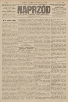 Naprzód : organ polskiej partyi socyalno demokratycznej. 1906, nr 311