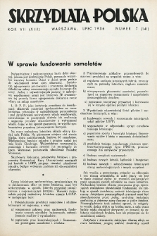 Skrzydlata Polska. 1936, nr 7