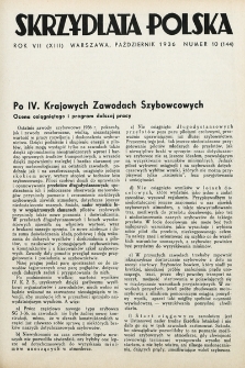 Skrzydlata Polska. 1936, nr 10