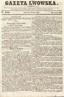 Gazeta Lwowska. 1851, nr 210