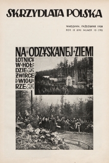Skrzydlata Polska. 1938, nr 10