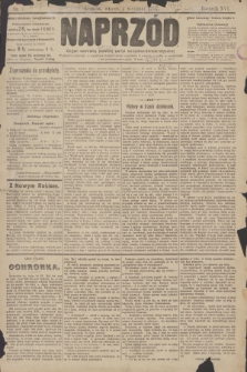 Naprzód : organ centralny polskiej partyi socyalno-demokratycznej. 1907, nr 1