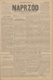 Naprzód : organ centralny polskiej partyi socyalno-demokratycznej. 1907, nr 106