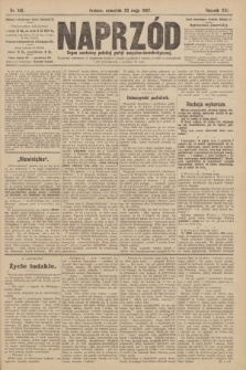 Naprzód : organ centralny polskiej partyi socyalno-demokratycznej. 1907, nr 142