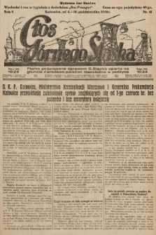 Głos Górnego Śląska : pismo poświęcone sprawom G. Śląska oparte na gruncie narodowo-polskim niezależne w polityce. 1928, nr 41