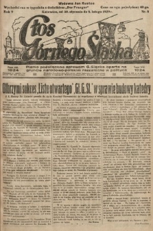 Głos Górnego Śląska : pismo poświęcone sprawom G. Śląska oparte na gruncie narodowo-polskim niezależne w polityce. 1929, nr 5