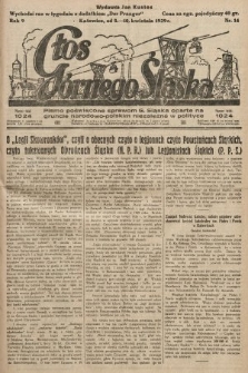 Głos Górnego Śląska : pismo poświęcone sprawom G. Śląska oparte na gruncie narodowo-polskim niezależne w polityce. 1929, nr 14