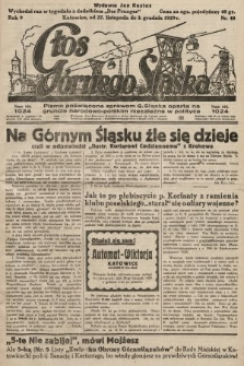 Głos Górnego Śląska : pismo poświęcone sprawom G. Śląska oparte na gruncie narodowo-polskim niezależne w polityce. 1929, nr 48