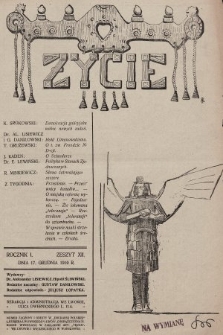 Życie : tygodnik polityczny, społeczny i literacki. 1910, z. 12