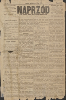 Naprzód : organ centralny polskiej partyi socyalno-demokratycznej. 1907, nr 184