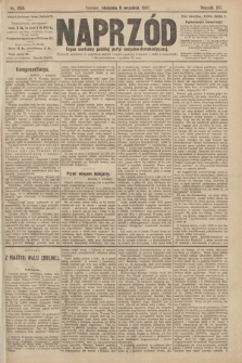 Naprzód : organ centralny polskiej partyi socyalno-demokratycznej. 1907, nr 253