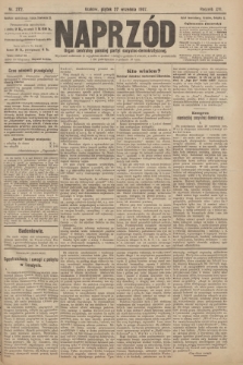 Naprzód : organ centralny polskiej partyi socyalno-demokratycznej. 1907, nr 272