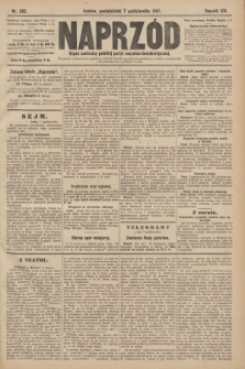 Naprzód : organ centralny polskiej partyi socyalno-demokratycznej. 1907, nr 282