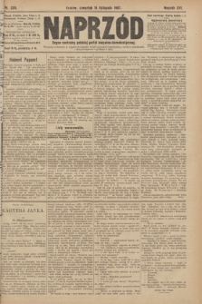 Naprzód : organ centralny polskiej partyi socyalno-demokratycznej. 1907, nr 320