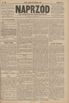 Naprzód : organ centralny polskiej partyi socyalno-demokratycznej. 1907, nr 335