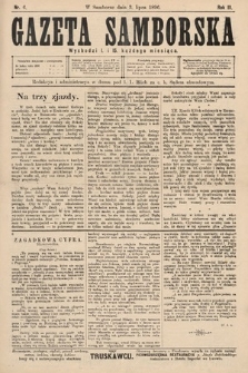 Gazeta Samborska. 1896, nr 6