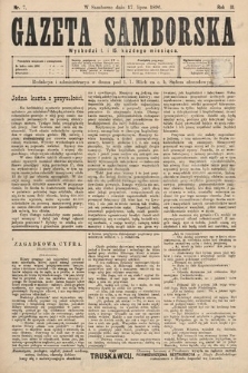 Gazeta Samborska. 1896, nr 7