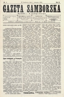 Gazeta Samborska. 1896, nr 8