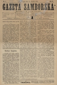 Gazeta Samborska. 1896, nr 9