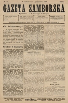 Gazeta Samborska. 1896, nr 11