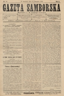 Gazeta Samborska. 1896, nr 14