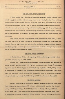 Wiadomości z Anglii : biuletyn prasowy. 1939, nr 17