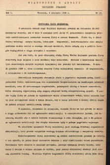 Wiadomości z Anglii : biuletyn prasowy. 1939, nr 18