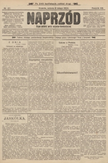 Naprzód : organ polskiej partyi socyalno-demokratycznej. 1904, nr 37 (po konfiskacie nakład drugi)