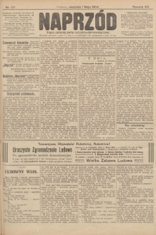 Naprzód : organ polskiej partyi socyalno-demokratycznej. 1904, nr 121