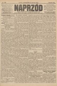 Naprzód : organ polskiej partyi socyalno-demokratycznej. 1904, nr 156