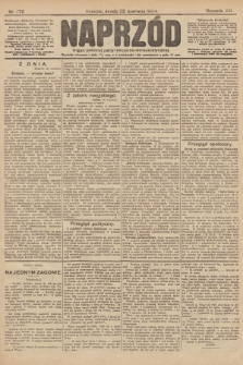 Naprzód : organ polskiej partyi socyalno-demokratycznej. 1904, nr 172