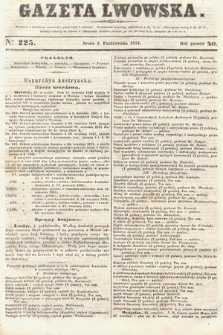 Gazeta Lwowska. 1851, nr 225