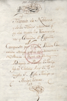La descripción de muchos escudos de armas asi de los reynos de Espana como fuera de ella dispuestos en alfabeto, los apellidos solamente que los demas son como se siguen