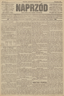 Naprzód : organ polskiej partyi socyalno-demokratycznej. 1904, nr 2