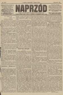 Naprzód : organ polskiej partyi socyalno-demokratycznej. 1904, nr 187