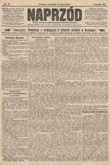 Naprzód : organ polskiej partyi socyalno-demokratycznej. 1904, nr 211