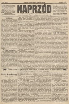 Naprzód : organ polskiej partyi socyalno-demokratycznej. 1904, nr 222