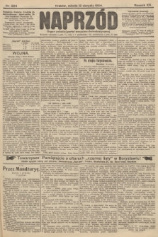 Naprzód : organ polskiej partyi socyalno-demokratycznej. 1904, nr 224