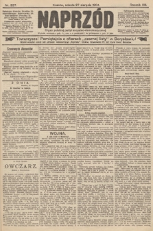 Naprzód : organ polskiej partyi socyalno-demokratycznej. 1904, nr 237
