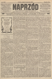 Naprzód : organ polskiej partyi socyalno-demokratycznej. 1904, nr 243