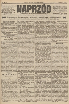 Naprzód : organ polskiej partyi socyalno-demokratycznej. 1904, nr 244