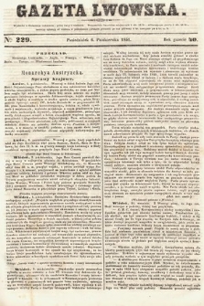 Gazeta Lwowska. 1851, nr 229