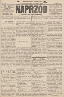 Naprzód : organ polskiej partyi socyalno-demokratycznej. 1903, nr 26 (po konfiskacie nakład drugi!)